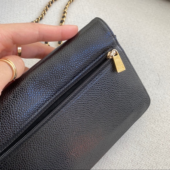 SOLD 💯Chanel Caviar Timeless WOC Black - Picture 2 of 16